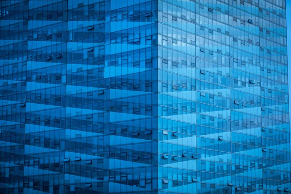Kontorsbyggnad Blått Glas — Stockfoto
