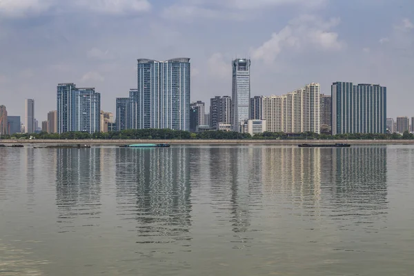 Skyline Paisaje Arquitectónico Urbano Hangzhou — Foto de Stock