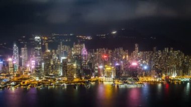 Hong Kong şehrinin zamanı.
