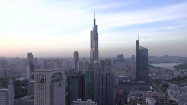 Nanjing Şehri, Jiangsu Eyaleti, şehir inşaat arazisi.