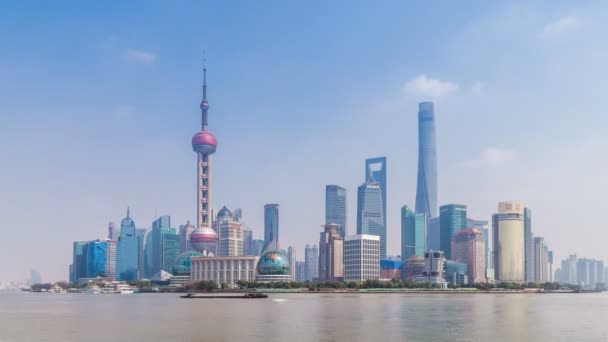 Час Провалу Міста Шанхай Чіна — стокове відео