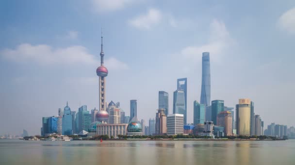 Time Lapse Shanghai City China — Stock Video
