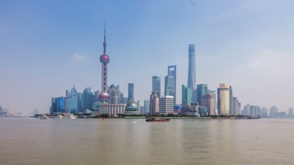 Time Lapse Shanghai City China — Vídeos de Stock