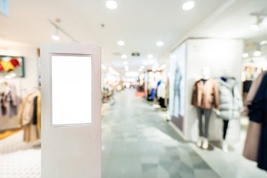 lüks alışveriş merkezi ile ışık kutusu