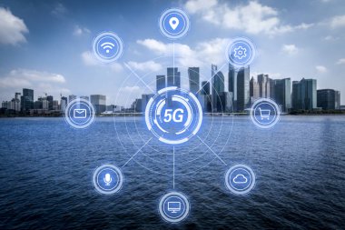5g ağ kablosuz sistemleri ve modern c ile şeylerin internet