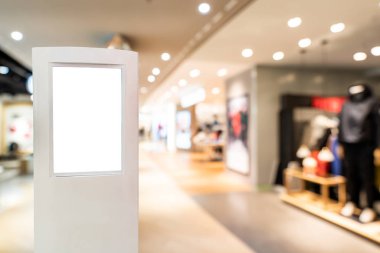 lüks alışveriş merkezi ile ışık kutusu