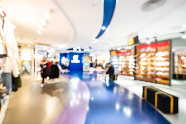 Soyut Blur butik moda ekran pencere mankenleri ile