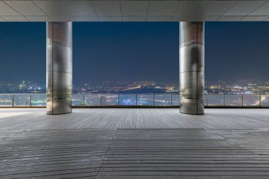 modern business office buildings and urban cityscape