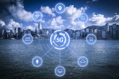 5g ağ kablosuz sistemleri ve modern c ile şeylerin internet