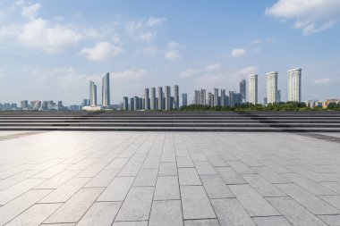 Panoramic skyline and modern business office buildings 