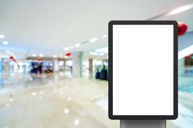 lüks alışveriş merkezi ile ışık kutusu