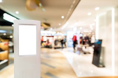 lüks alışveriş merkezi ile ışık kutusu