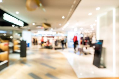 Soyut Blur butik moda ekran pencere mankenleri ile