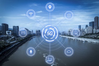 5g ağ kablosuz sistemleri ve modern c ile şeylerin internet