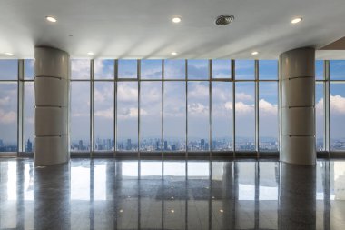 modern iş binaları ve şehir manzarası