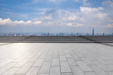 Panoramic skyline and modern business office buildings 