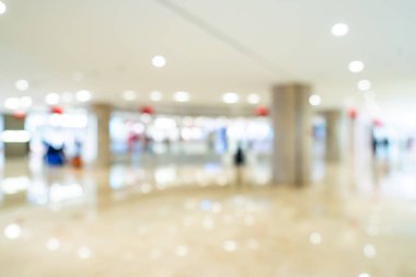 Bulanık alışveriş merkezi arka planı