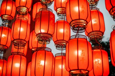 Çin fenerler, Çin yeni yılı