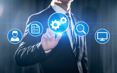 Otomasyon Yazılım Teknolojisi Süreç Sistemi İş Konsepti