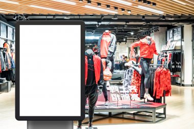 lüks alışveriş merkezi ile ışık kutusu