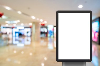 lüks alışveriş merkezi ile ışık kutusu