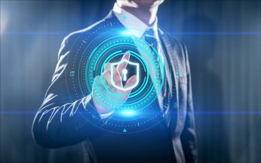 Veri koruma Siber Güvenlik Gizlilik İş İnternet Technol