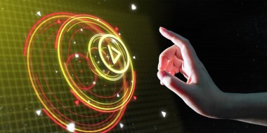 Video Pazarlama Reklam İş İnternet Ağı Technolog