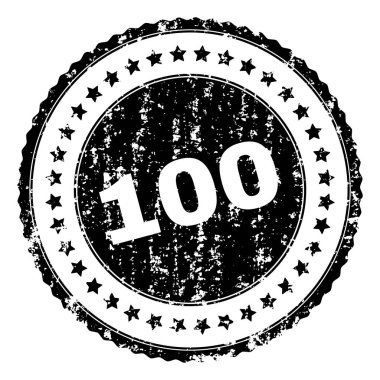 Dokulu 100 damga mühür çizik