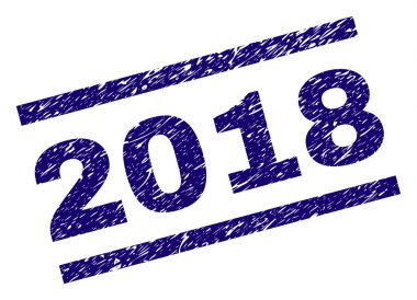 Grunge 2018 yılına damga mühür dokulu