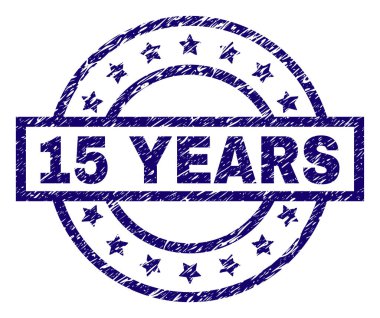 Çizik dokulu 15 yıl mühür damgası