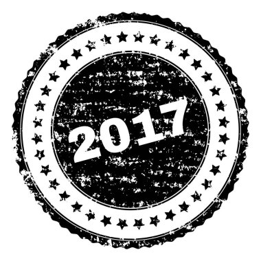 Dokulu 2017 damga mühür çizik