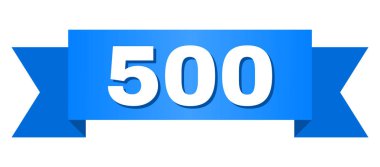500 metin ile mavi şerit