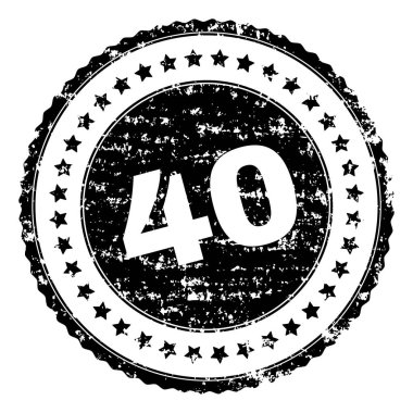 Dokulu 40 damga mühür çizik