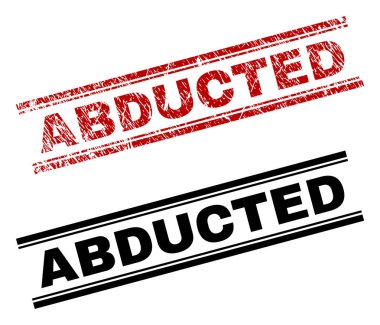 Dokulu ve temiz kaçırılan damgası parmak izi çizik