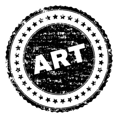 Çizik dokulu sanat damga mühür