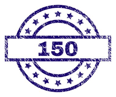 Dokulu 150 damga mühür çizik