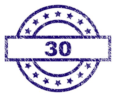 Dokulu 30 damga mühür çizik