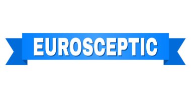 Mavi şerit Eurosceptic açıklamalı alt yazılı