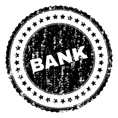 Grunge banka damga mühür dokulu