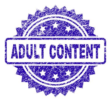 Çizik yetişkin içerik damga mühür