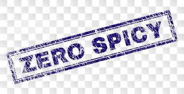 Sıfır baharatlı dikdörtgen damga çizik