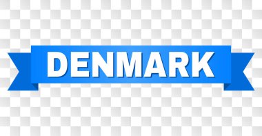 Mavi kurdele ile Danimarka metin