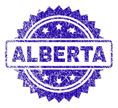 Çizik Alberta damga mühür