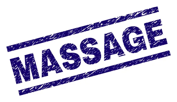 Repad texturerat Massage stämpelplatta — Stock vektor