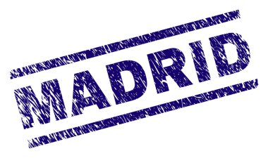 Grunge Madrid damga mühür dokulu