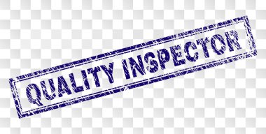 Çizik kalite Müfettiş dikdörtgen damgası