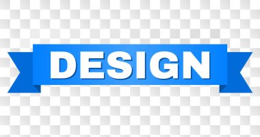 Tasarım başlık ile mavi bant