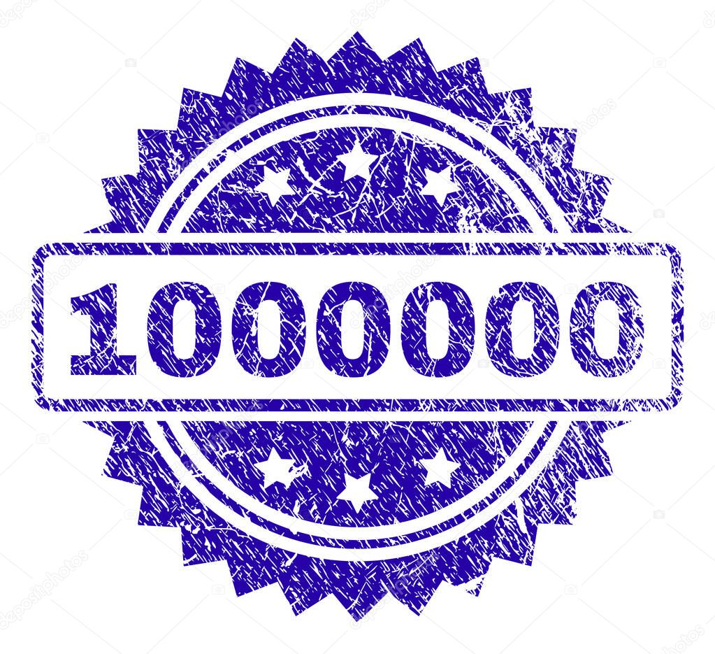 Scratched 1000000 Stamp Seal