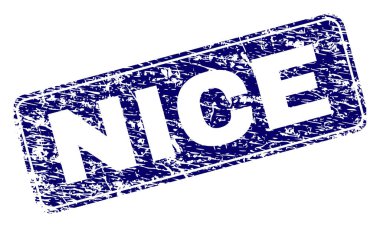 Çizik güzel çerçeveli yuvarlatılmış dikdörtgen damgası