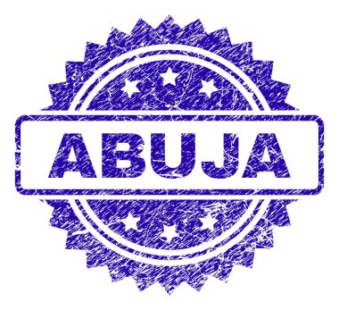 Grunge Abuja damga mühür